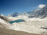 38 Tilicho Tal Lake From The Final Tilicho Tal Lake Viewpoint 5275m With Annapurna II, Gangapurna, Tarke Kang Glacier Dome, Roc Noir Khangsar Kang and La Grand Barriere